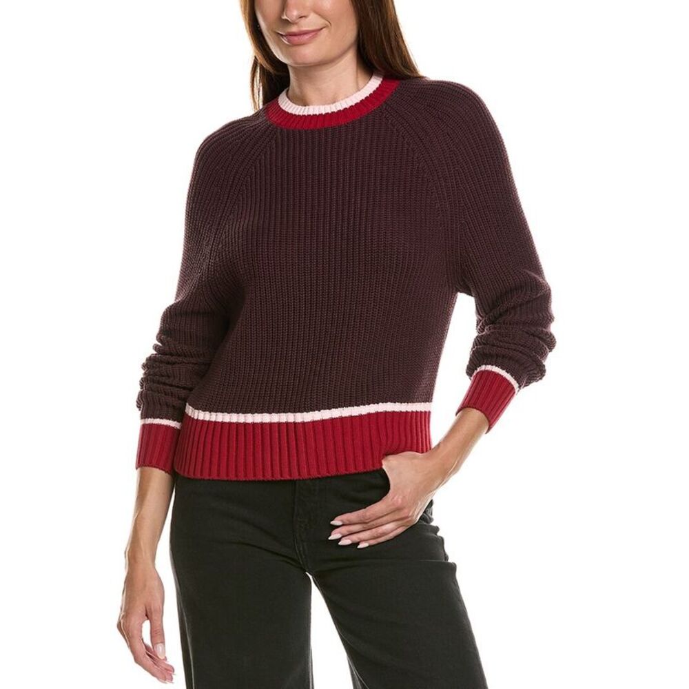 Wispr Womens  Aubrey Silk-Blend Sweater